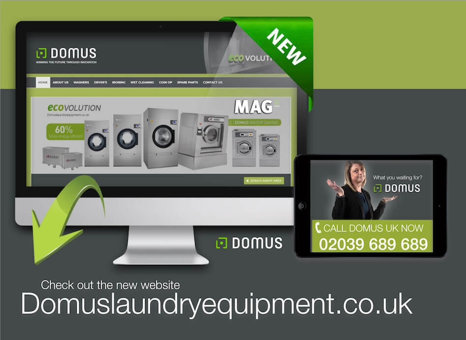 domus laundry equipment video