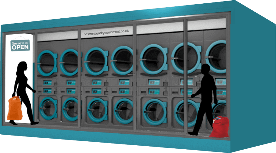 Launderette & Laundromat Equipment Coin Operated Machines