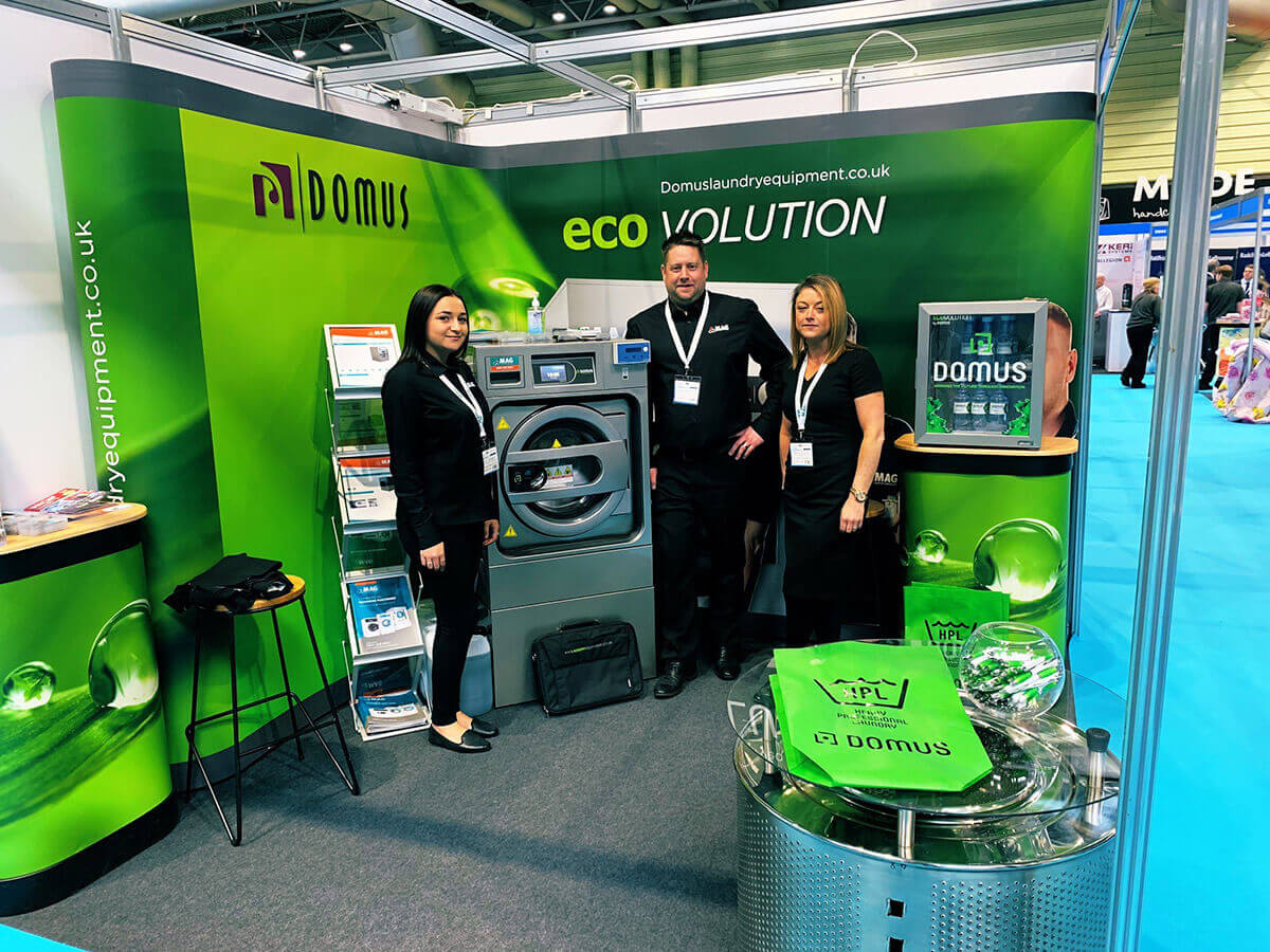 DOMUS Laundry Equipment Exhibition UK