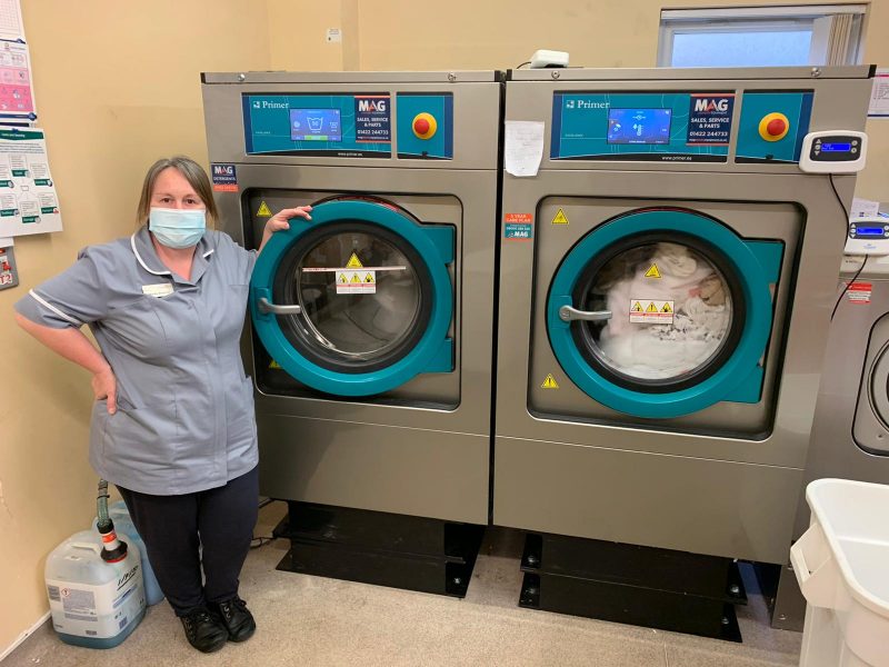 care home commercial laundry equipment